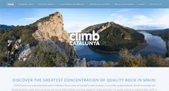 Desktop Screenshot of climbcatalunya.com