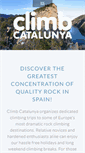 Mobile Screenshot of climbcatalunya.com